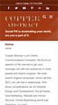 Mobile Screenshot of copperabstract.com